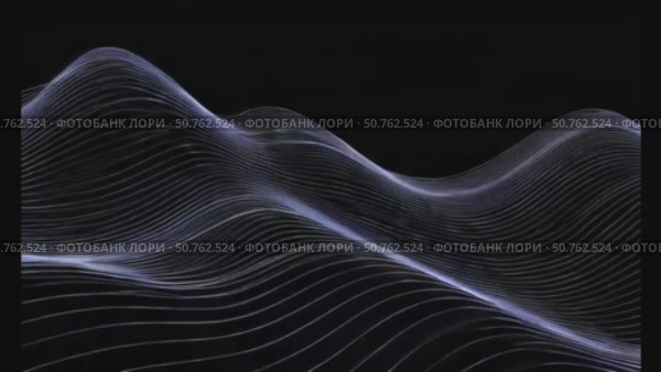 A black and white image of a wave with a blue and white color. The image has a mood of calmness and serenity. Стоковое AI-видео, аниматор Ярославский Максим / Фотобанк Лори