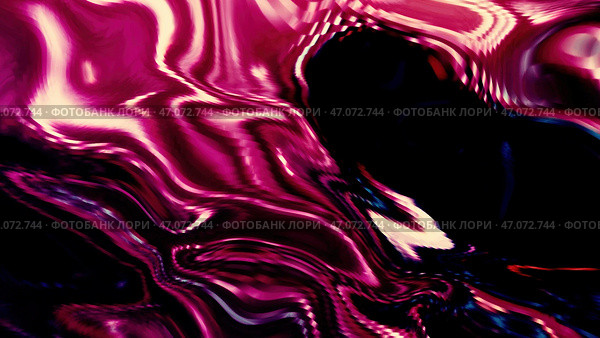 A bright light background with an iridescent light shade like a blob made in 3d format. Стоковая иллюстрация, иллюстратор David Kashakhi / Фотобанк Лори