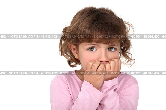 A fearful child. Стоковое фото, агентство Ingram Publishing / Фотобанк Лори