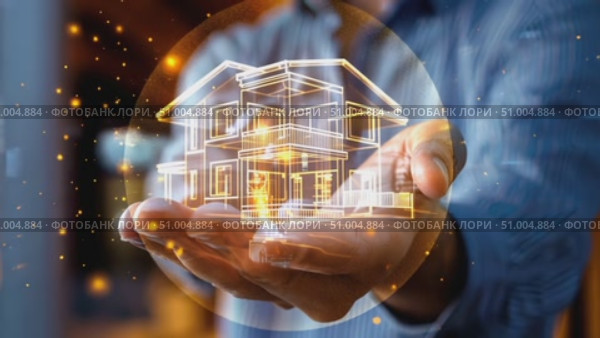 A person showcases futuristic architectural concepts with 3D modeling, emphasizing creativity and technology integration in 2023. Стоковое AI-видео, аниматор Данила Большаков / Фотобанк Лори