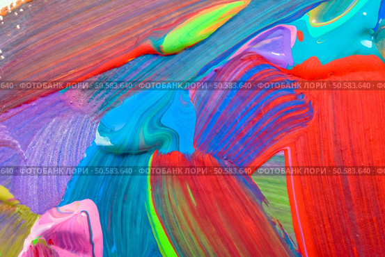 Abstract art backgrounds. Hand-painted background. SELF MADE. Стоковое фото, агентство Ingram Publishing / Фотобанк Лори