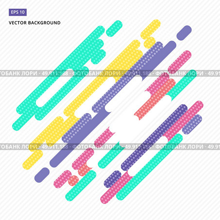 abstract background design graphic element rounded colorful vector. Стоковая иллюстрация, агентство Ingram Publishing / Фотобанк Лори