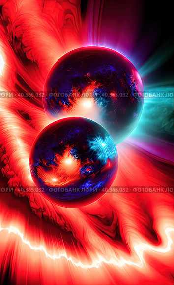 Abstract background. Sublimation of energy. Стоковое AI-изображение, AI-художник Виктория Кольцова / Фотобанк Лори