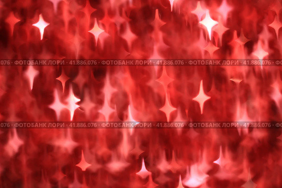 Abstract fuzzy dark red background with glowing stars. Стоковое фото, фотограф Светлана Ильева (Иванова) / Фотобанк Лори
