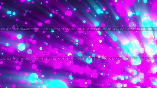 Abstract glowing particles with shine. Стоковая иллюстрация, иллюстратор Роман Будников / Фотобанк Лори