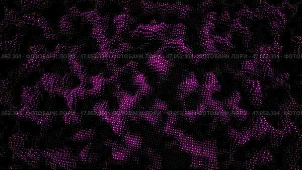 Abstract grainy texture creating effect of hilly terrain, seamless loop. Стоковая иллюстрация, иллюстратор David Kashakhi / Фотобанк Лори