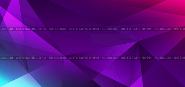 Abstract modern blue, pink, purple low polygon gradient geometric background and texture. Vector illustration. Стоковая иллюстрация, агентство Ingram Publishing / Фотобанк Лори