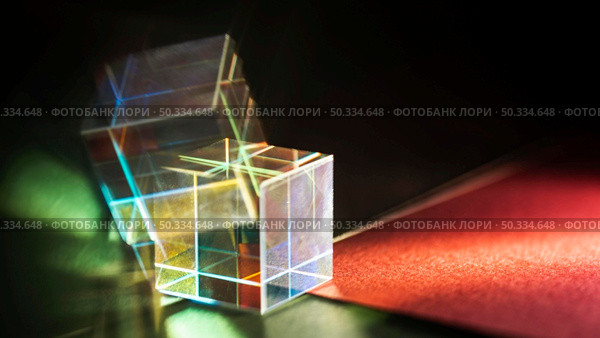 abstract rainbow lights prism effect. Стоковое фото, агентство Ingram Publishing / Фотобанк Лори