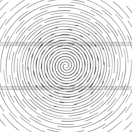 Abstract spiral design pattern. Circular, rotating background. Стоковая иллюстрация, агентство Ingram Publishing / Фотобанк Лори