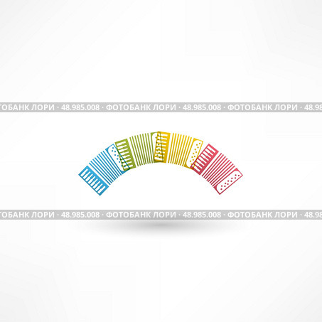 accordion icon. Стоковая иллюстрация, агентство Ingram Publishing / Фотобанк Лори
