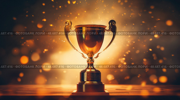 achievement gold standard ai generated. Стоковое AI-изображение, AI-художник Vectorwin / Фотобанк Лори