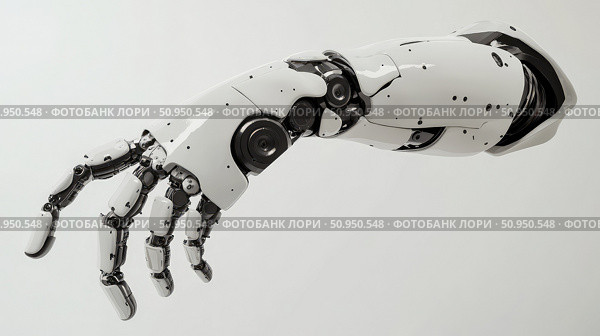 actuator vibrating robotic arm ai generated. Стоковое AI-изображение, AI-художник Vectorwin / Фотобанк Лори