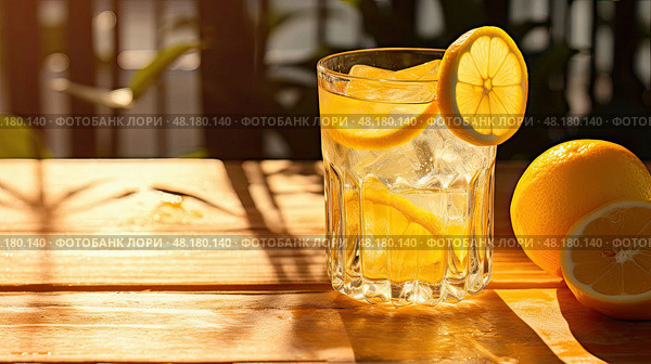 ade juicy lemon yellow ai generated. Стоковое AI-изображение, AI-художник Vectorwin / Фотобанк Лори
