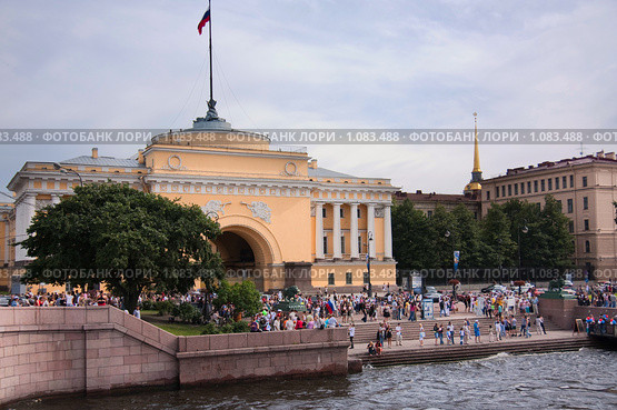 Адмиралтейство (Санкт-Петербург) (2009 год). Стоковое фото, фотограф Михаил Митин / Фотобанк Лори