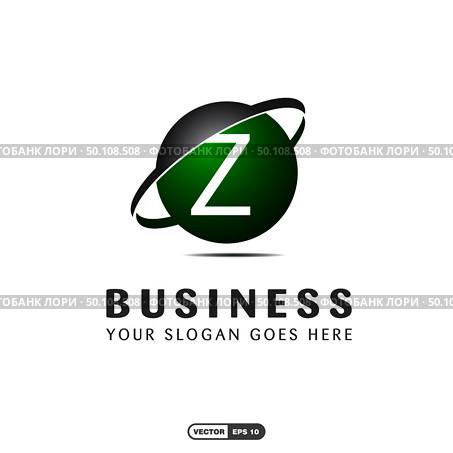 Alphabetical logo of business company and typography vector. Стоковая иллюстрация, агентство Ingram Publishing / Фотобанк Лори