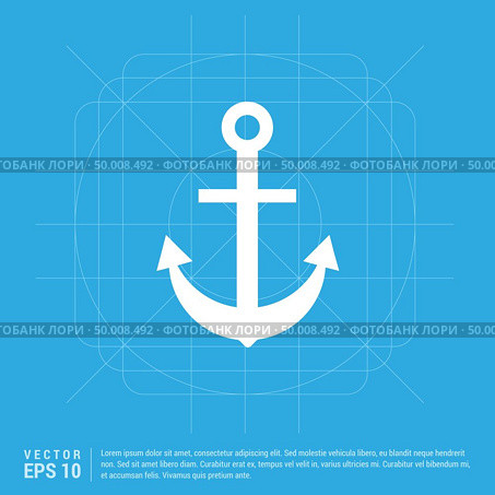 Anchor Icon. Стоковая иллюстрация, агентство Ingram Publishing / Фотобанк Лори