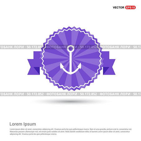Anchor Icon. Стоковая иллюстрация, агентство Ingram Publishing / Фотобанк Лори