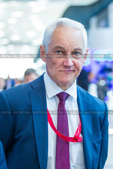 Андрей Белоусов. Экономист. Министр обороны РФ (2023 год). Редакционное фото, фотограф Александр Тарасенков / Фотобанк Лори