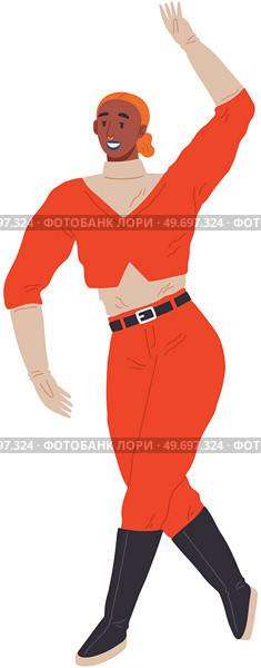 Animators at birthday party in cosmic style. Theme party in costumes. Dancing people in costumes have fun at space party. Characters in self made outfits surrounded by cosmic bodies, space disco. Animators at birthday in cosmic style. Theme party in costumes. People in costumes have fun at space party. Стоковая иллюстрация, агентство Ingram Publishing / Фотобанк Лори