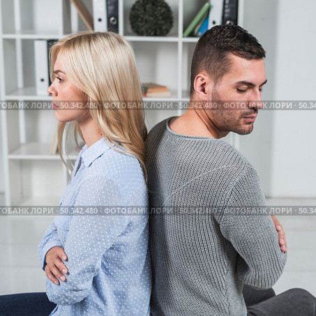 annoyed couple. Стоковое фото, агентство Ingram Publishing / Фотобанк Лори