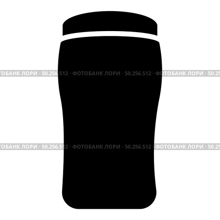 Antiperspirant dry Deodorant Cosmetic product icon black color vector illustration flat style simple image. Antiperspirant dry Deodorant Cosmetic product icon black color vector illustration flat style image. Стоковая иллюстрация, агентство Ingram Publishing / Фотобанк Лори