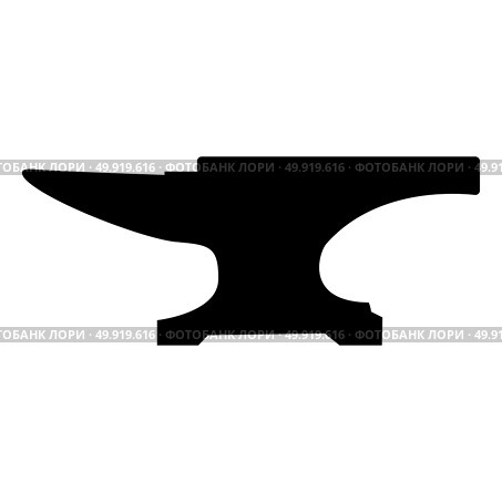 Anvil block icon . Стоковая иллюстрация, агентство Ingram Publishing / Фотобанк Лори