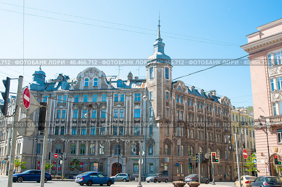 Архитектура Санкт-Петербурга. Австрийская площадь. (2023 год). Редакционное фото, фотограф Татьяна Шикова / Фотобанк Лори
