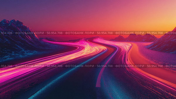 asphalt fracturing road ai generated. Стоковое AI-изображение, AI-художник Vectorwin / Фотобанк Лори