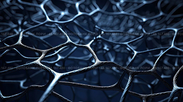 atoms carbon abstract ai generated. Стоковое AI-изображение, AI-художник Vectorwin / Фотобанк Лори