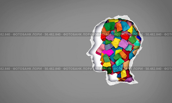 Autism Spectrum Disorder Autistic awareness day as a mental health concept and social developmental education. Стоковое фото, агентство Ingram Publishing / Фотобанк Лори