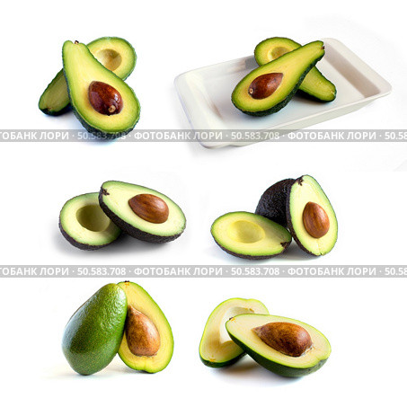 Avocado set. Стоковое фото, агентство Ingram Publishing / Фотобанк Лори