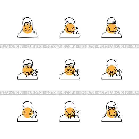 avtar , user , profile , avatar , emoji , emoticon , face , profile , picture , man , woman , ladies , gents , male , female , boy , girl , icon, vector, design,  flat,  collection, style, creative,  icons. Стоковая иллюстрация, агентство Ingram Publishing / Фотобанк Лори