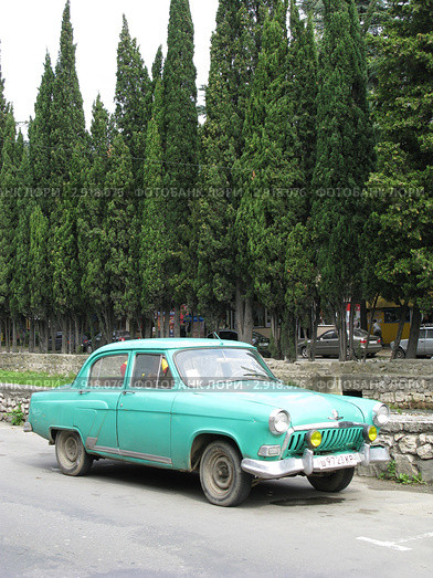 Автомобиль ГАЗ 21 "Волга" (2010 год). Редакционное фото, фотограф Елена Беклемищева / Фотобанк Лори