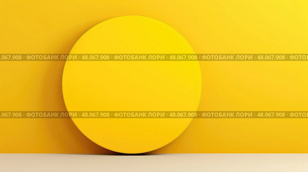 backg minimal round background ai generated. Стоковое AI-изображение, AI-художник Vectorwin / Фотобанк Лори