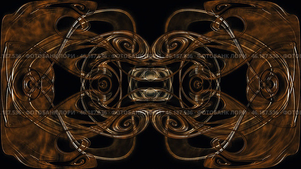 Background with abstract monograms. Стоковая иллюстрация, иллюстратор Татьяна Лобанова / Фотобанк Лори