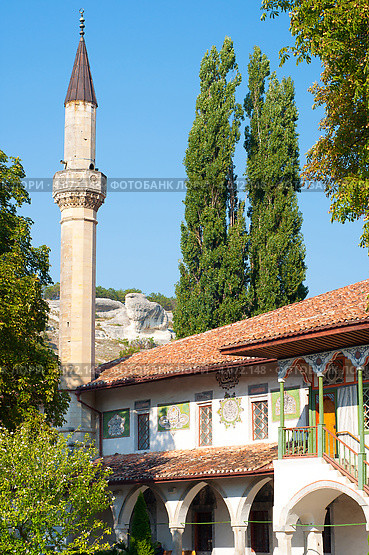 Бахчисарайский дворец. Крым, Украина (2012 год). Стоковое фото, фотограф Елизавета Александрова / Фотобанк Лори