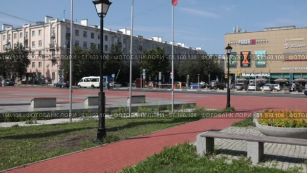 Балашиха площадь Славы (2021 год). Редакционное видео, видеограф Дмитрий Неумоин / Фотобанк Лори