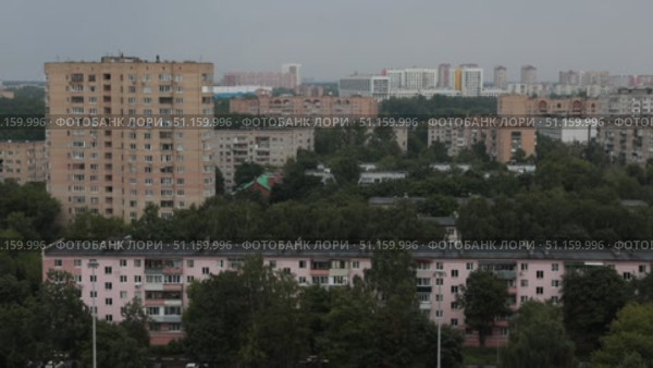 Балашиха высотный дом "Дворянское гнездо" на Живописной улице (2021 год). Стоковое видео, видеограф Дмитрий Неумоин / Фотобанк Лори