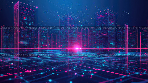 bandwidth emitting data server ai generated. Стоковое AI-изображение, AI-художник Vectorwin / Фотобанк Лори