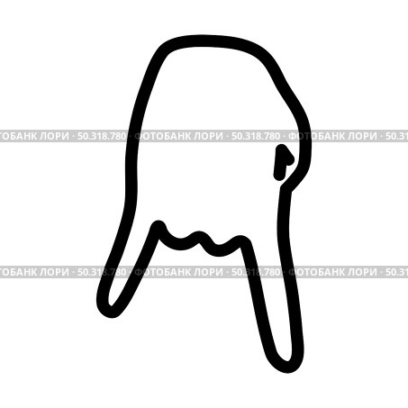 Baseball Catcher Gesture Icon. Editable Bold Outline Design. Vector Illustration. Стоковая иллюстрация, агентство Ingram Publishing / Фотобанк Лори