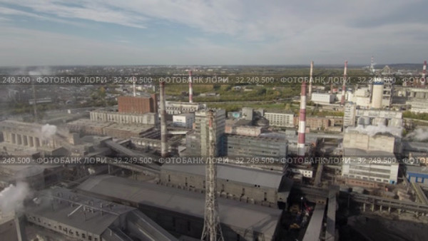 Башкирская содовая компания. Завод по производству кальцинированной соды. Bashkir Soda Company. Plant for the production of soda ash. (2019 год). Редакционное видео, видеограф Евгений Романов / Фотобанк Лори