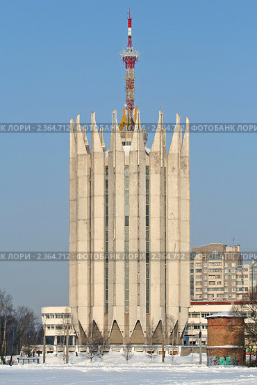 Башня ЦНИИ РТК Робототехники и Технической Кибернетики (2011 год). Стоковое фото, фотограф Александр Тарасенков / Фотобанк Лори