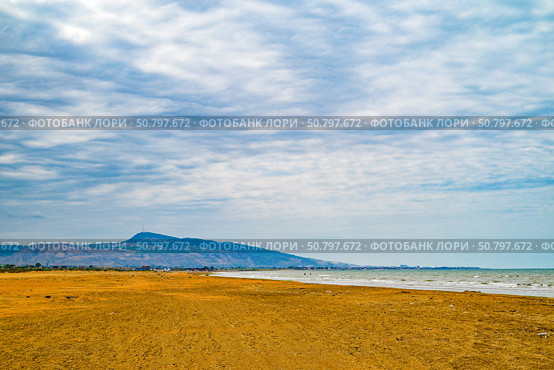 Берег Каспийского моря. Дагестан. Стоковое фото, фотограф Александр Тараканов / Фотобанк Лори