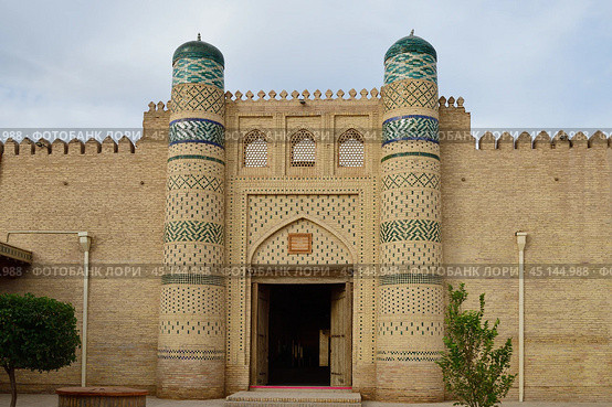 Besh Khovli complex. Khiva. Uzbekistan. Стоковое фото, фотограф Знаменский Олег / Фотобанк Лори