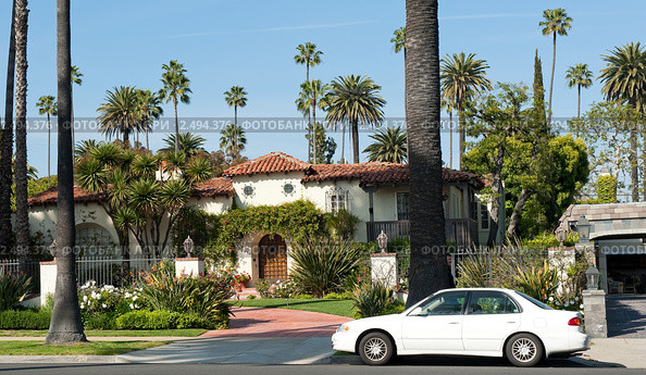 Beverly Hills. Лос-Анджелес. США (2011 год). Редакционное фото, фотограф E. O. / Фотобанк Лори