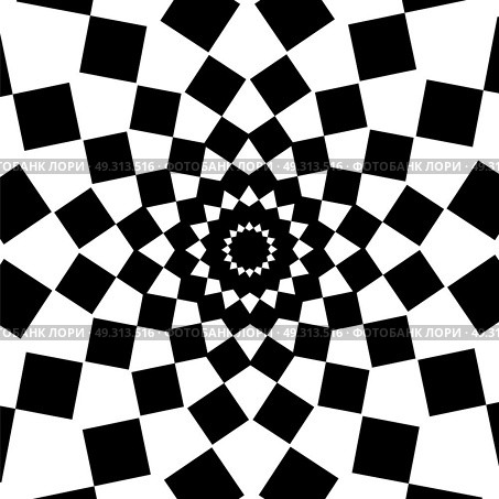 Black and White Abstract Psychedelic Art Background. Vector Illustration. EPS10. Black and White Abstract Psychedelic Art Background. Vector Illu. Стоковая иллюстрация, агентство Ingram Publishing / Фотобанк Лори