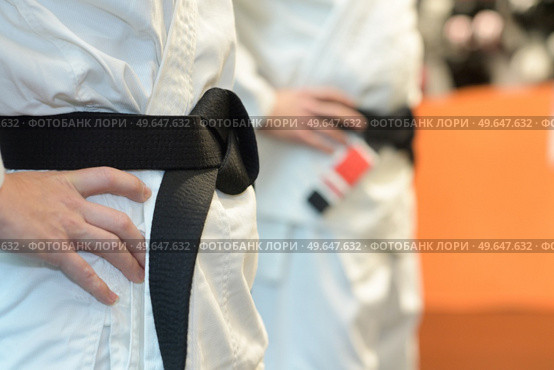 black belt karate. Стоковое фото, агентство Ingram Publishing / Фотобанк Лори