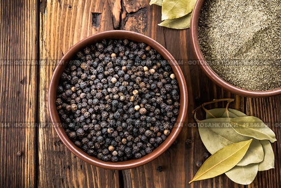 Black pepper. Стоковое фото, агентство Ingram Publishing / Фотобанк Лори