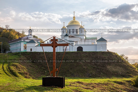 Благовещенский монастырь. Нижний Новгород (2023 год). Стоковое фото, фотограф Юлия Бабкина / Фотобанк Лори