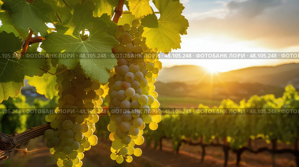 blanc white wines ai generated. Стоковое AI-изображение, AI-художник Vectorwin / Фотобанк Лори